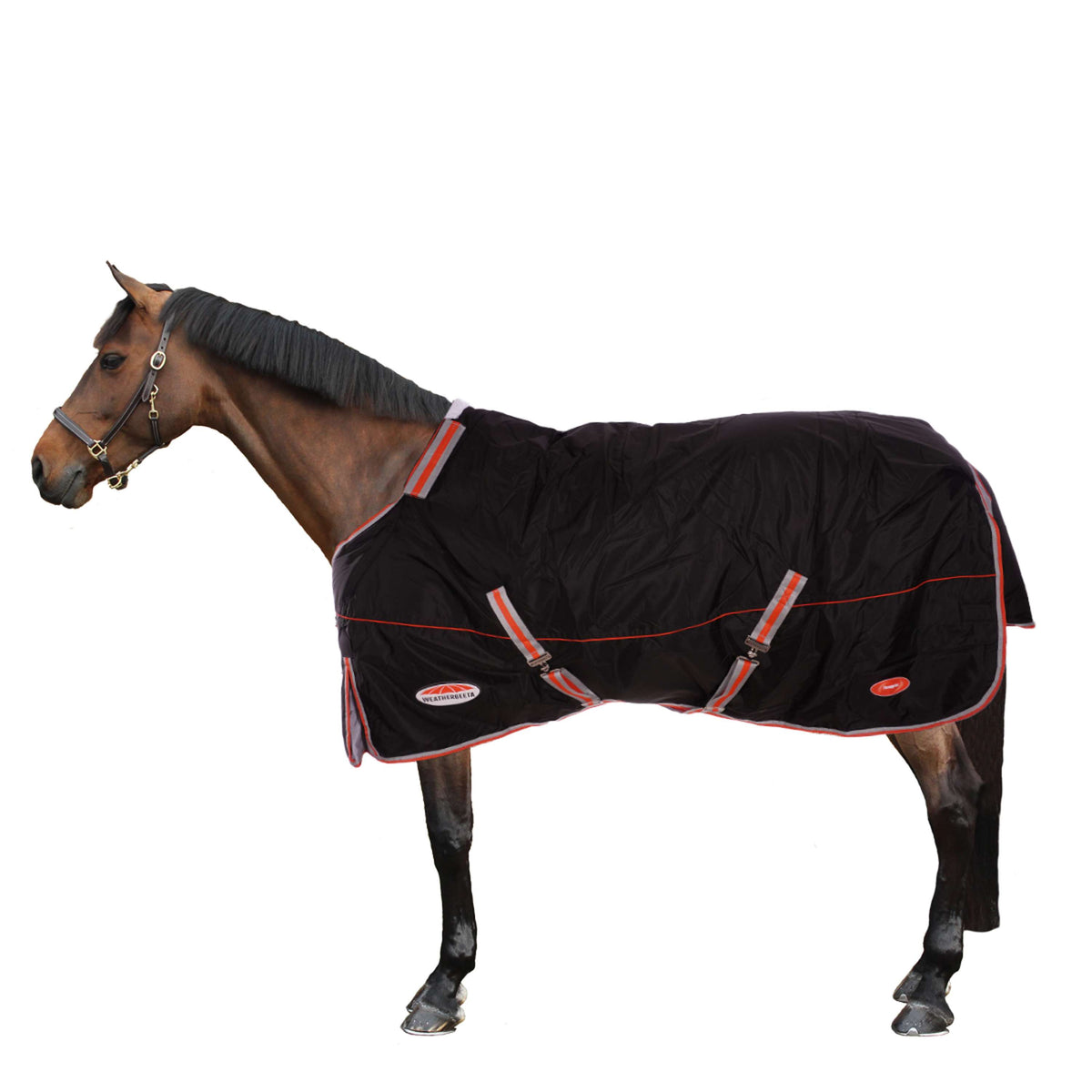 Weatherbeeta Medio staccabile dal collo Comfitec Nero/Argento/Rosso