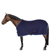 Riding World Coperta in Pile Pile polare con cinghie incrociate Navy