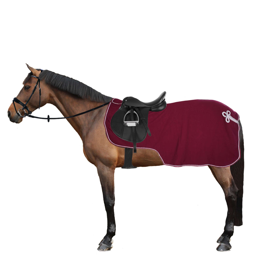 HKM Coperta da esercizio Rosso scuro