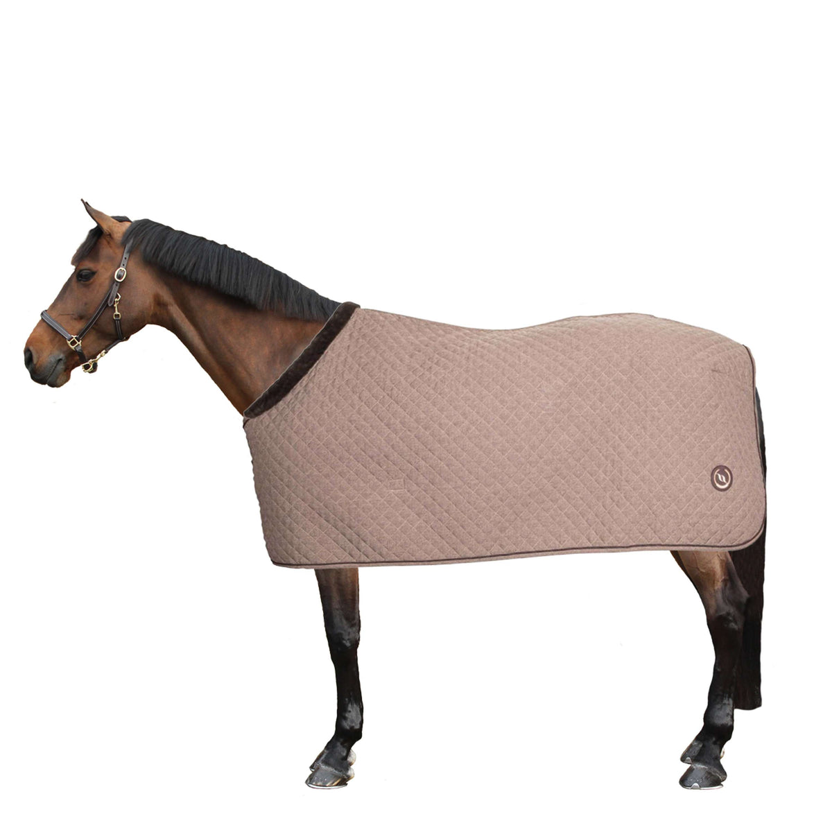 Back on Track Coperta in Pile Haze Marrone