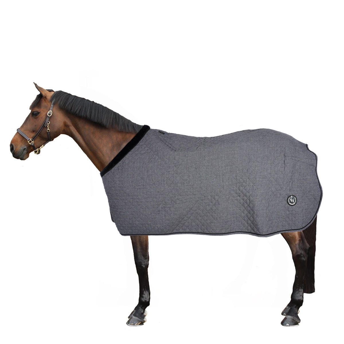 Back on Track Coperta in Pile Haze Grigio