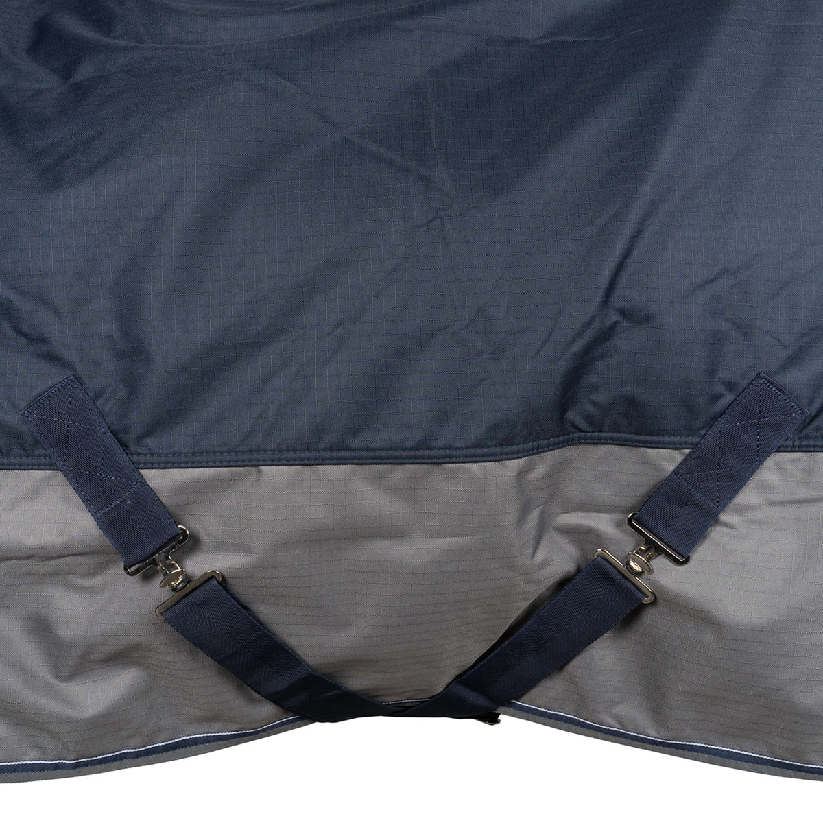 EQUITHÈME Tappeto da Esterno Tyrex 600 D Blu navy/grigio