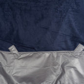 EQUITHÈME Tappeto da Esterno Tyrex 600 D Blu navy/grigio