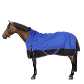 EQUITHÈME Tappeto da Esterno Tyrex 1200D Aisance 300g Blu/Nero