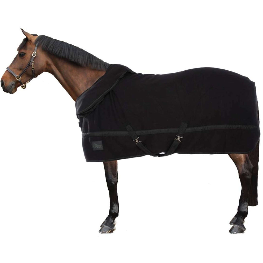 Harry's Horse Coperta in Pile Nero