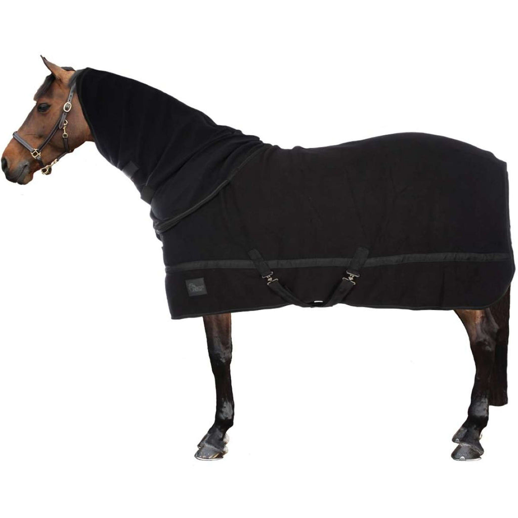 Harry's Horse Coperta in Pile Nero