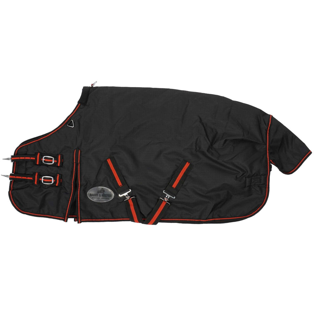 HB Tappeto da Esterno 300g Nero/Rosso