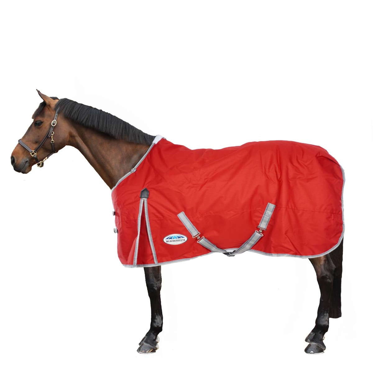 Weatherbeeta Coperta Invernale Comfitec Classic Standard Neck Medium/Lite Rosso/Argento/Blu marino