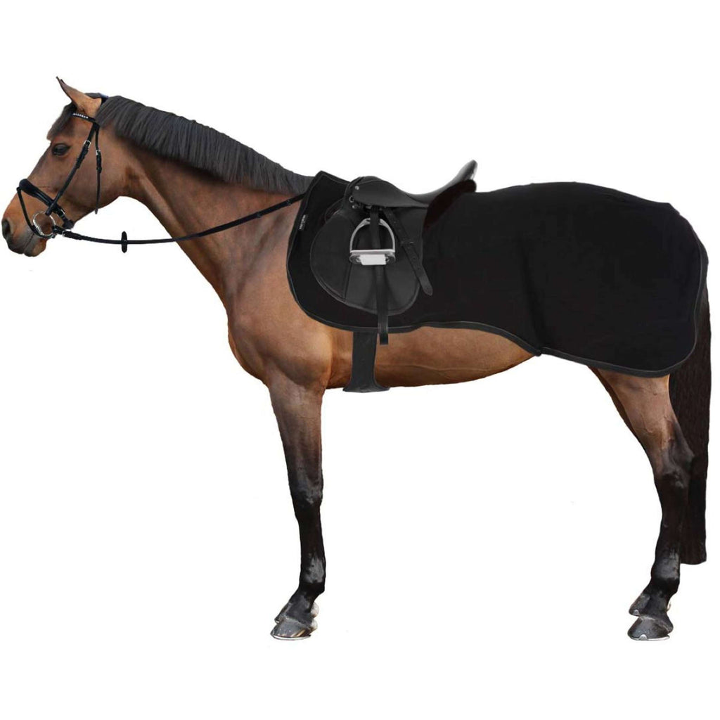 EQUITHÈME Coperta da esercizio Teddy Fleece Nero