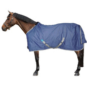EQUITHÈME Tappeto da Esterno Tyrex 600D 300g Riciclato Navy