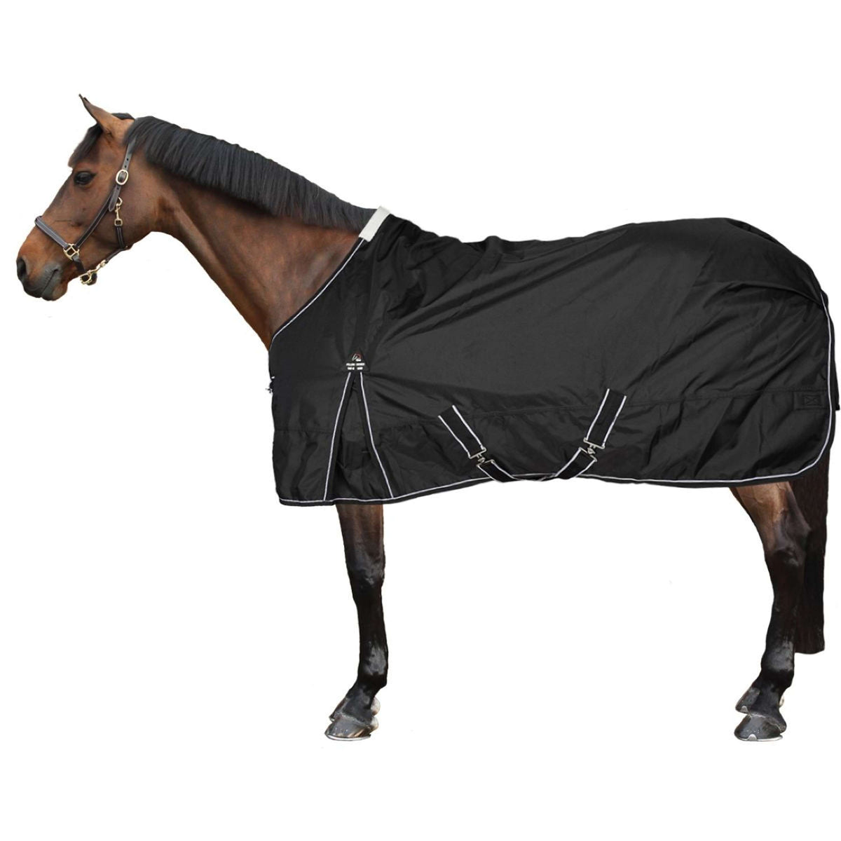 HKM Tappeto da Esterno Premium 1680D Nero