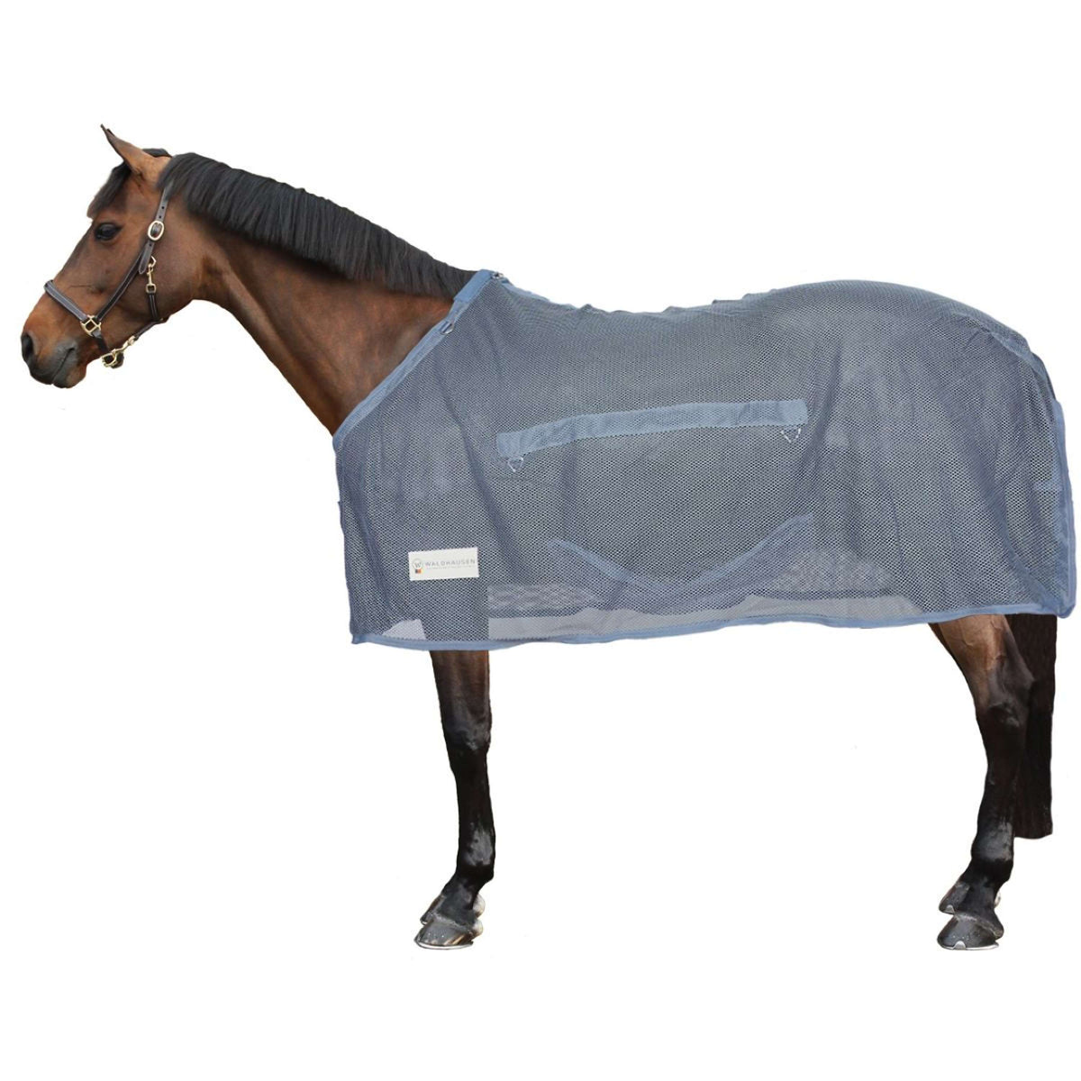 Waldhausen Coperta Antimosche Comfort con protezione per borchie Chalk Blue