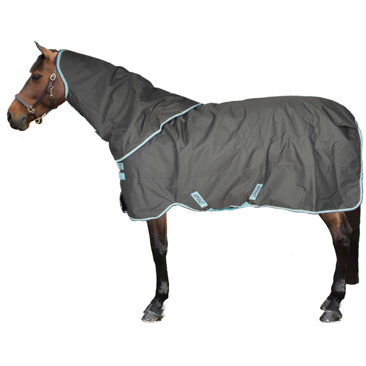 Amigo by Horseware Eroe Ripstop Plus Medium 200g Shadow/Blue Haze/Navy