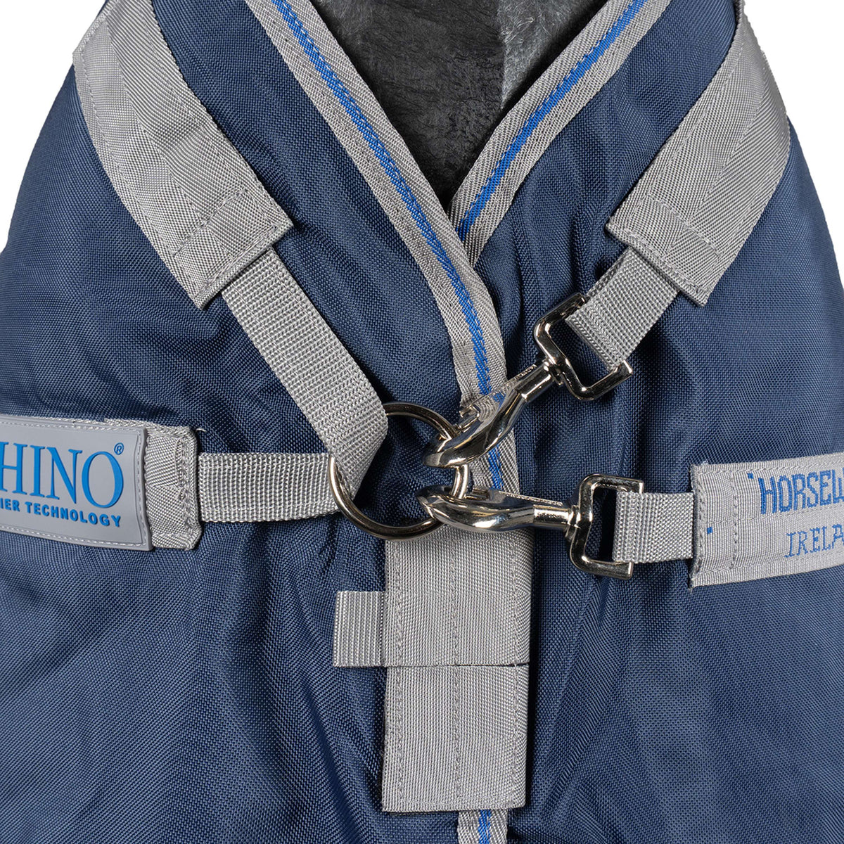 Rhino Plus Turnout Lite 100g Navy/Titanium Grey
