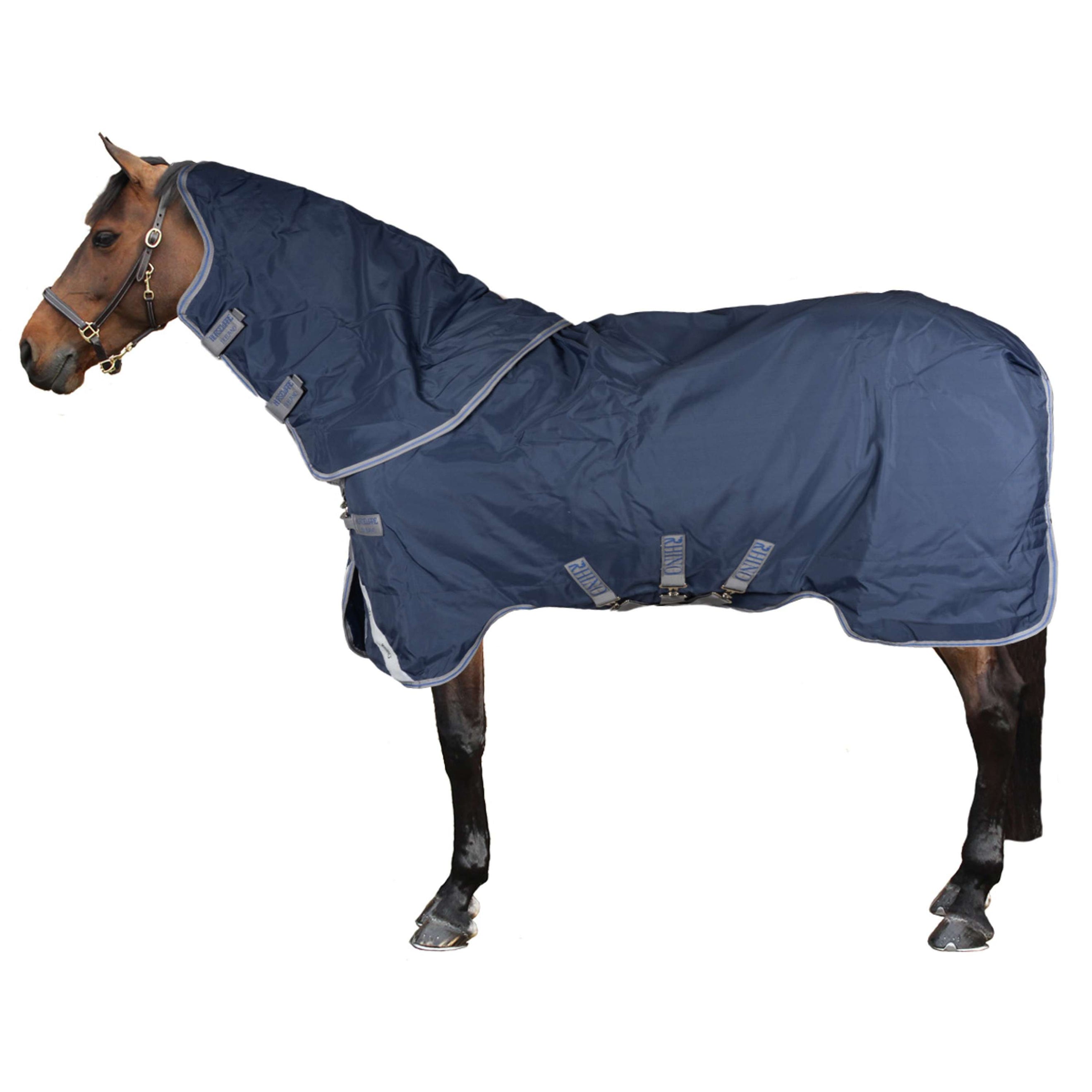 Rhino Plus Turnout Varilayer Heavy 450g Navy/Titanium Grey Rhino Plus Turnout Varilayer Heavy 450g Navy/Titanium Grey