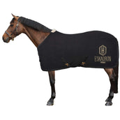 Eskadron Coperta antisudore Heritage Fleece Check Nero