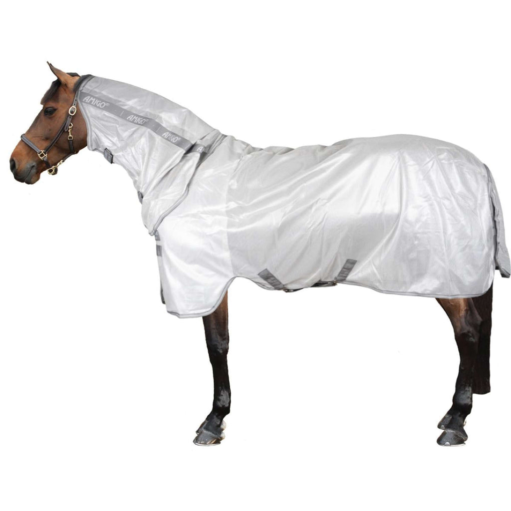 Amigo Coperta Antimosche Integrated Argento/Grigio Titanio/Argento