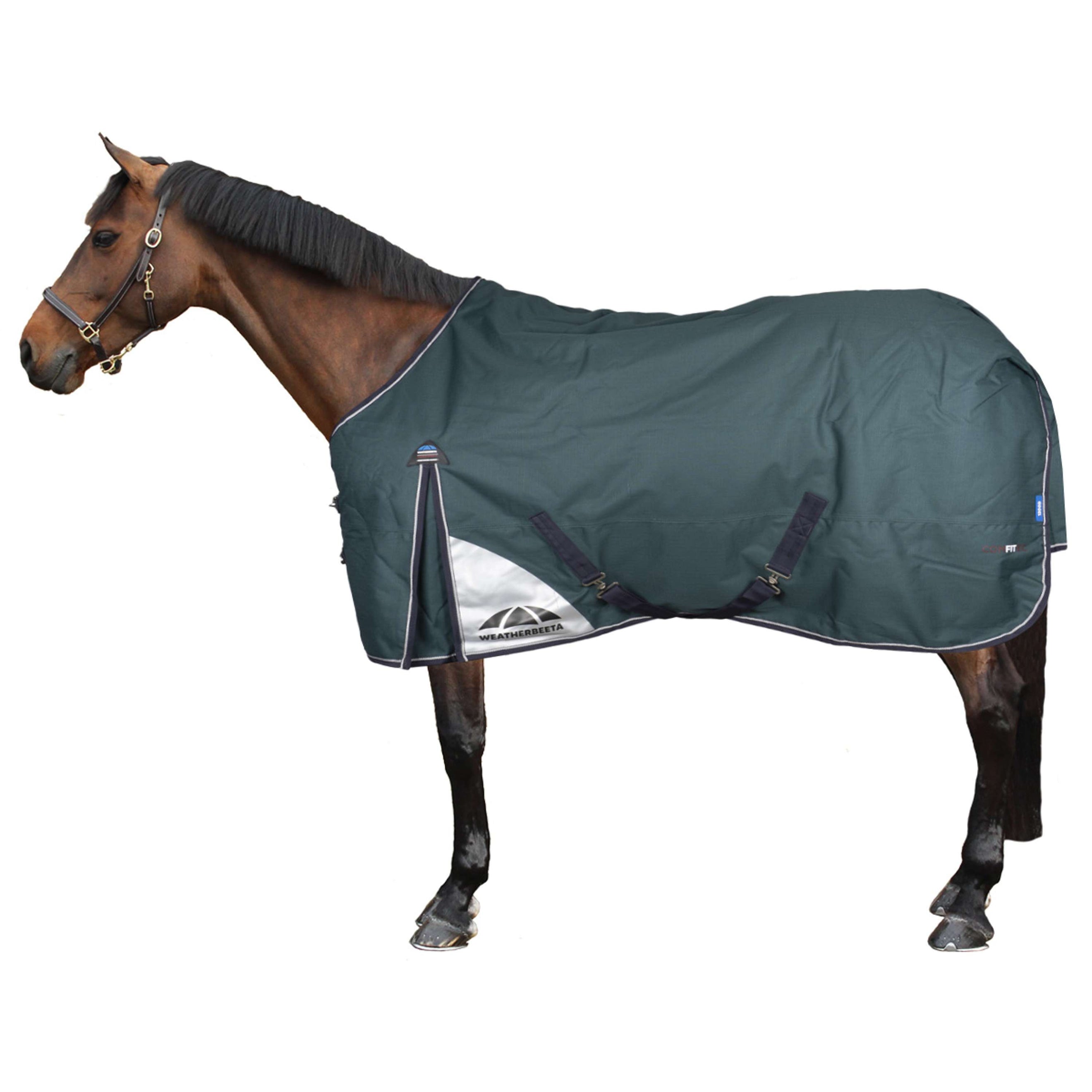 WeatherBeeta ComFiTec Plus Dynamic Turnout 220 g Forest Green/Navy WeatherBeeta ComFiTec Plus Dynamic Turnout 220 g Forest Green/Navy