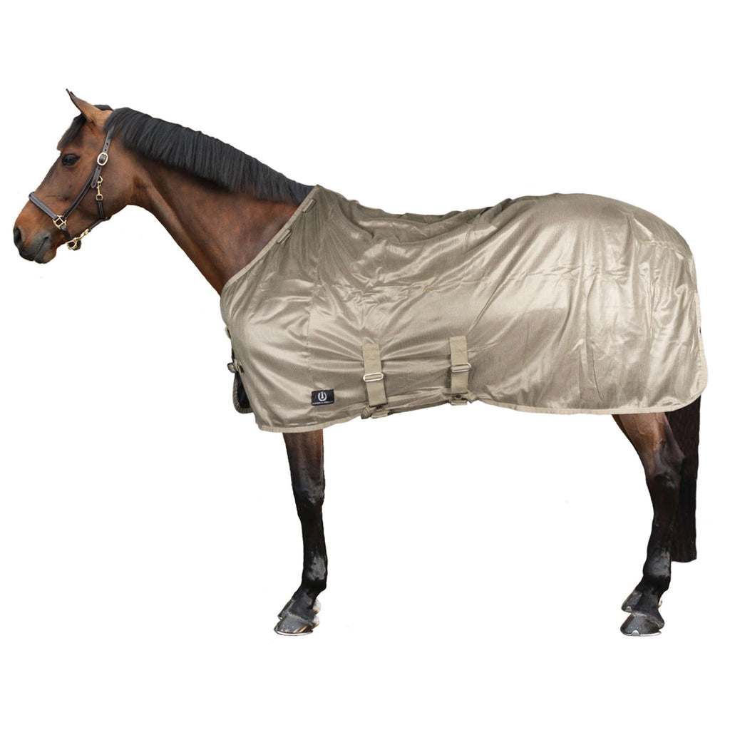 Imperial Riding Coperta Antimosche IRHReese con collo Oliva chiaro