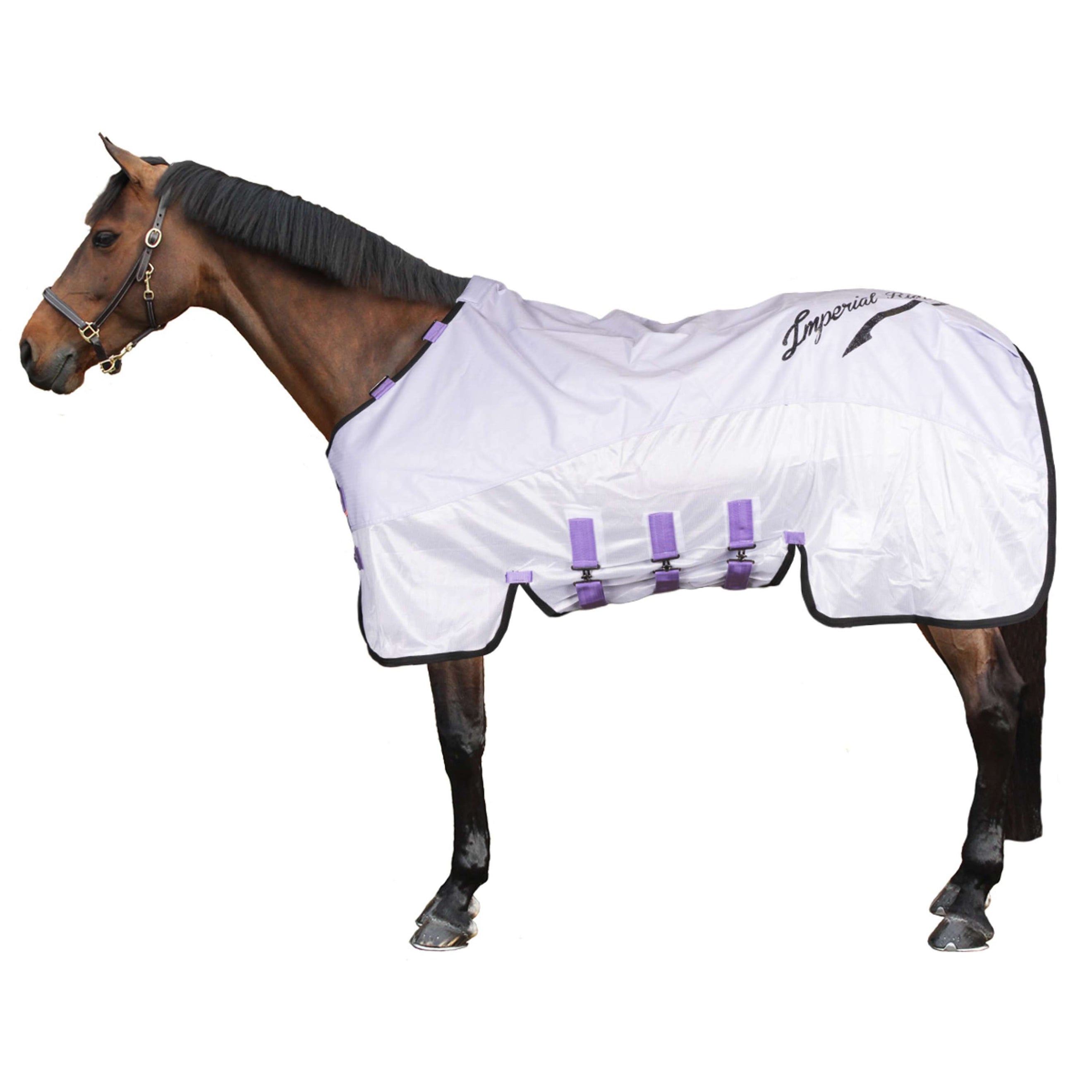 Imperial Riding Mosca e Coperta Antipioggia IRHSuper-dry Wisteria