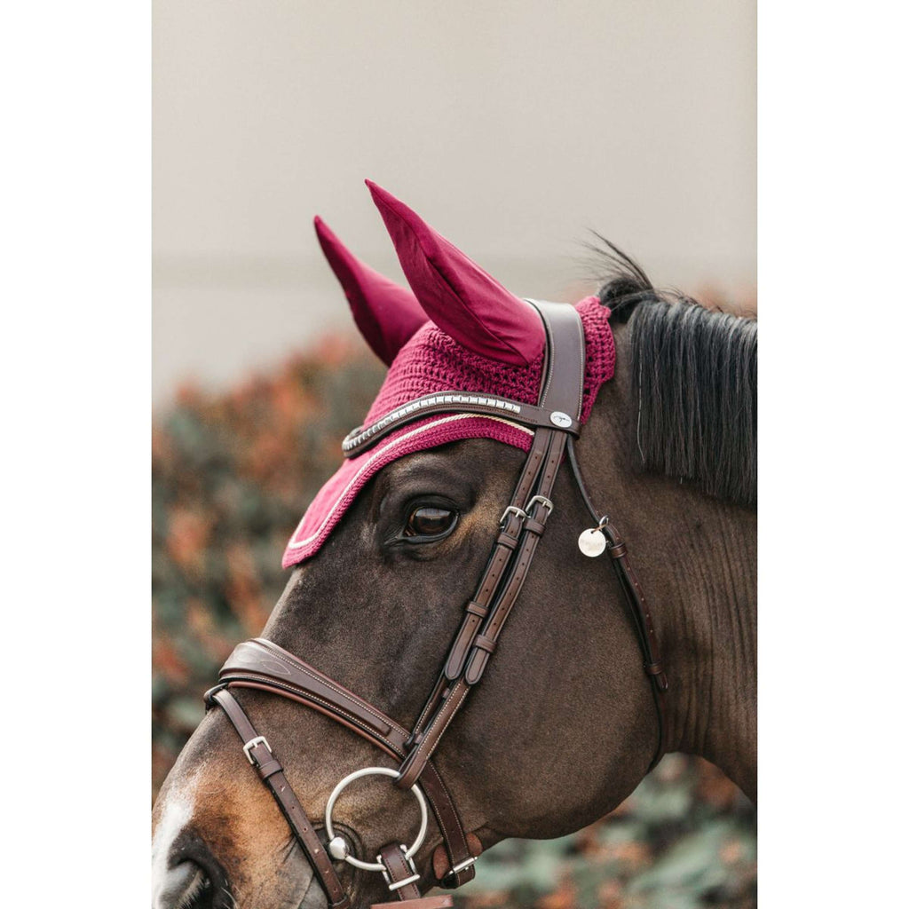 Kentucky Horsewear Cuffietta Wellington Velvet Fuchsia