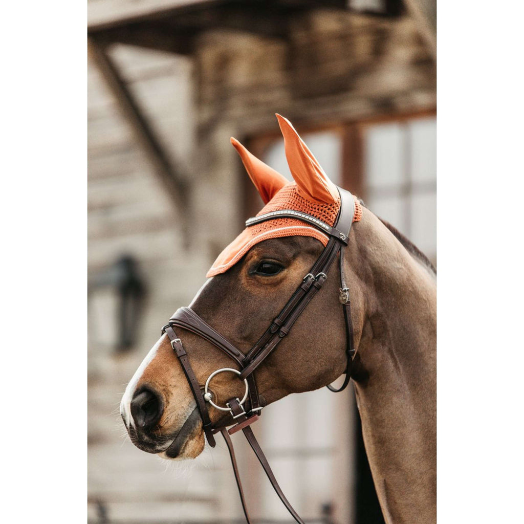 Kentucky Horsewear Cuffietta Wellington Velvet Arancia