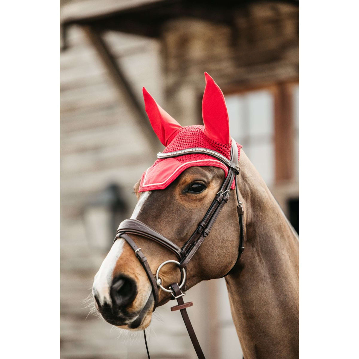 Kentucky Horsewear Cuffietta Wellington Velvet Rosso