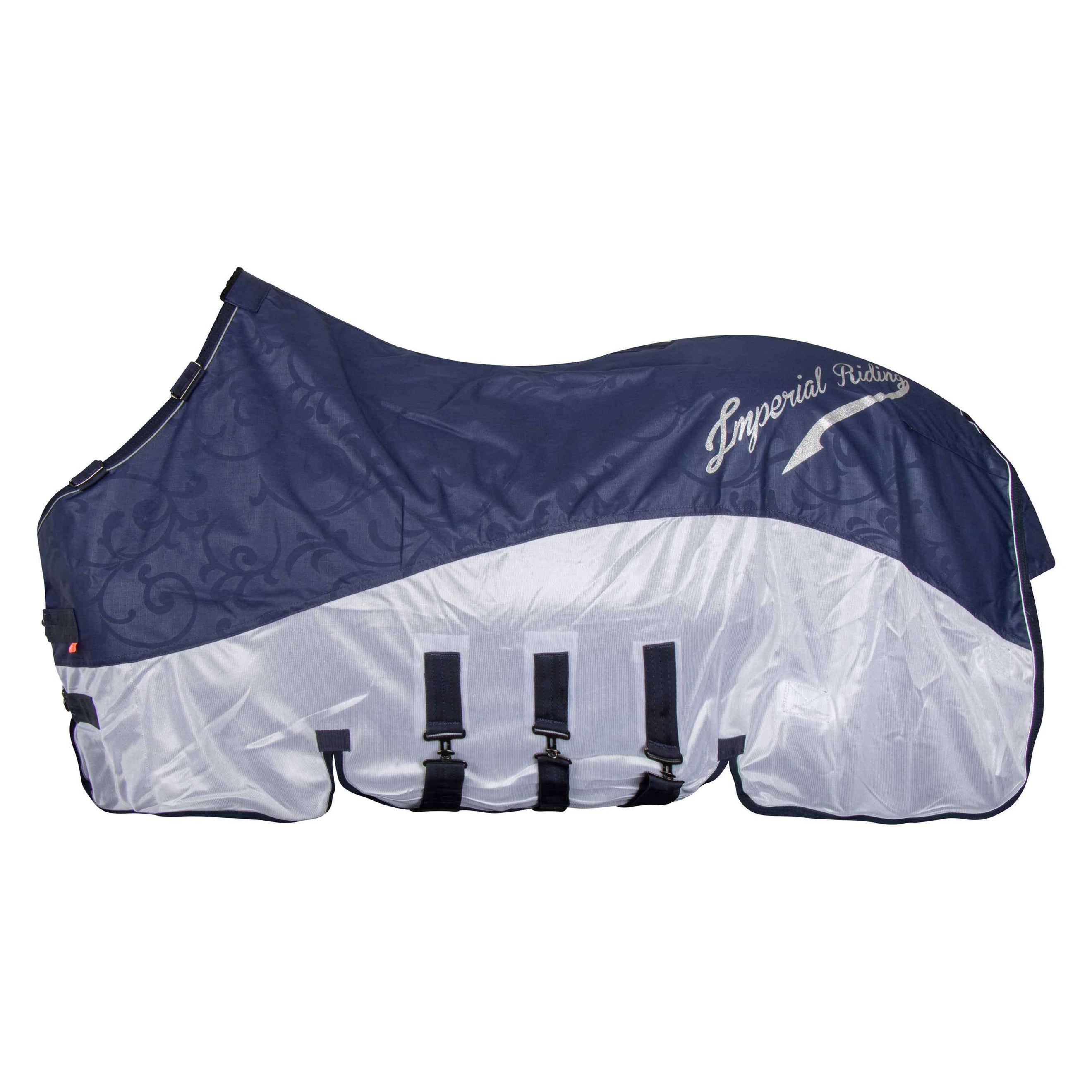 Imperial Riding Mosca e Coperta Antipioggia IRHSuper-Dry Marina Imperial Riding Mosca e Coperta Antipioggia IRHSuper-Dry Marina
