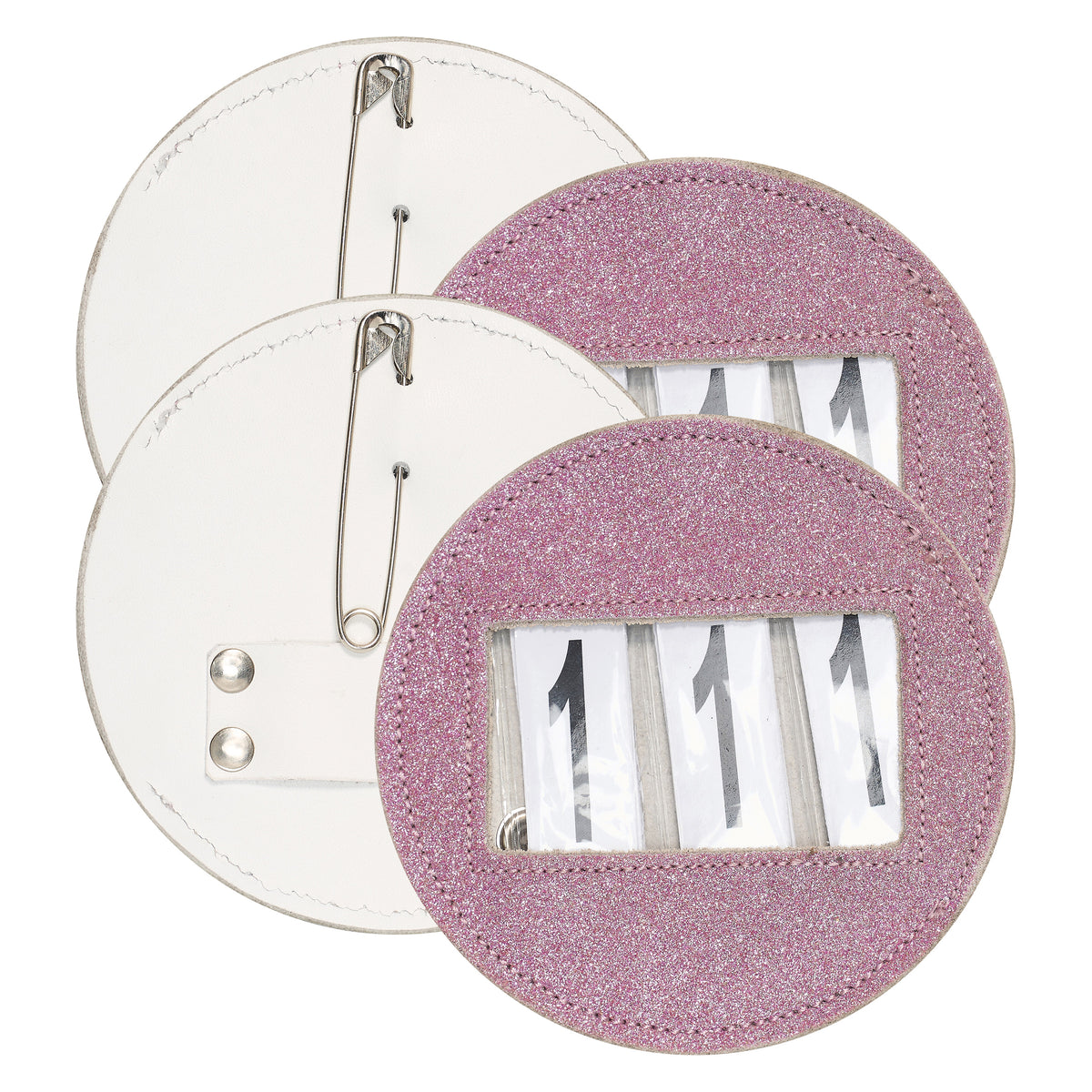 Imperial Riding Numeri di Gara IRHGlitter Round Rosa