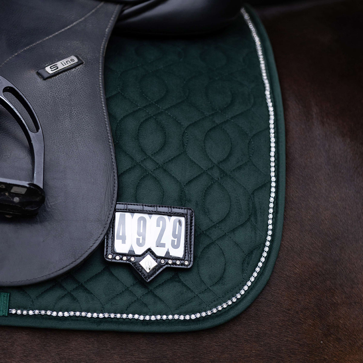 Imperial Riding Numeri di Gara IRHShow and Glow Black/Black Croco
