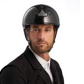 Veredus Casco da equitazione Vita Lacca Nera