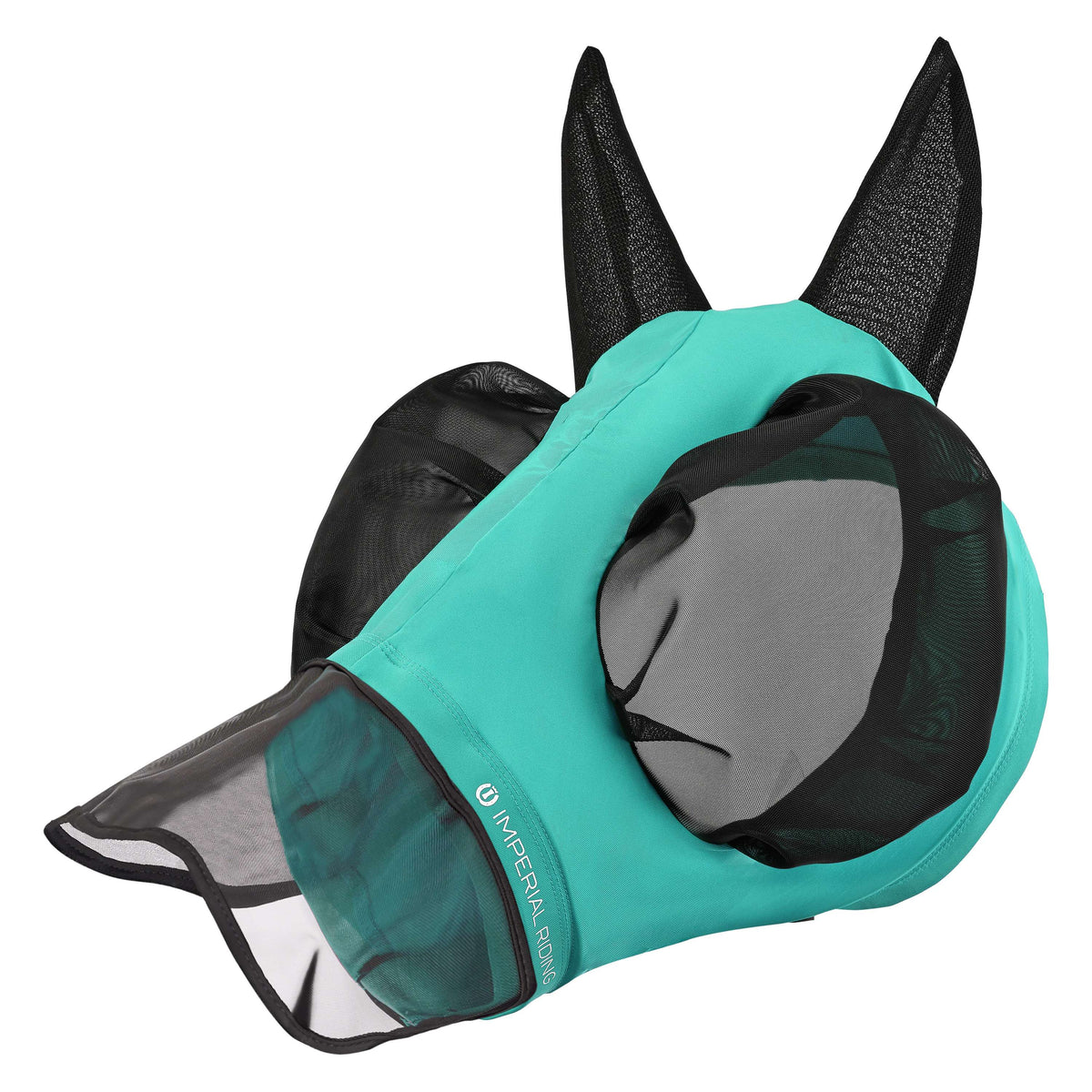 Imperial Riding Maschera per Mosche IRHTrail Ride con Naso Blu