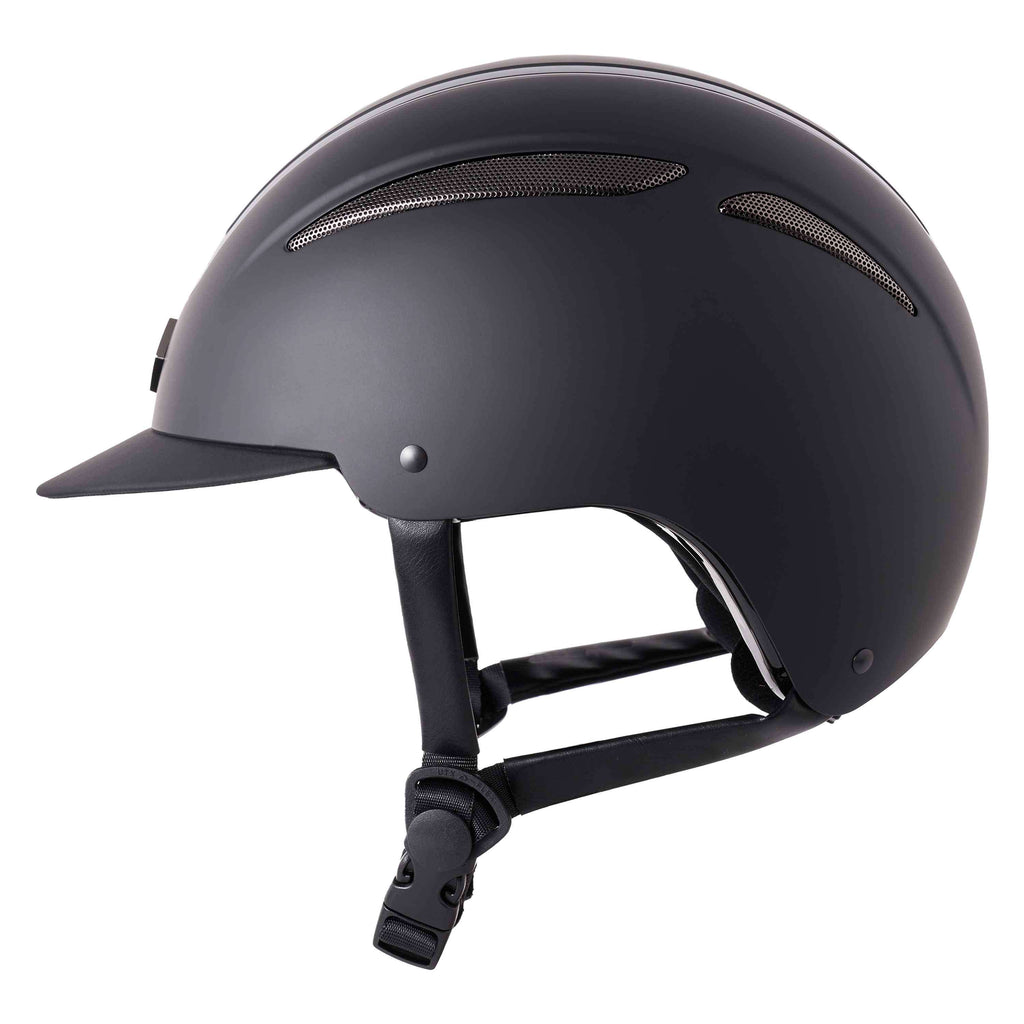 Imperial Riding Casco da equitazione IRHOlania Deluxe Small Visor Nero