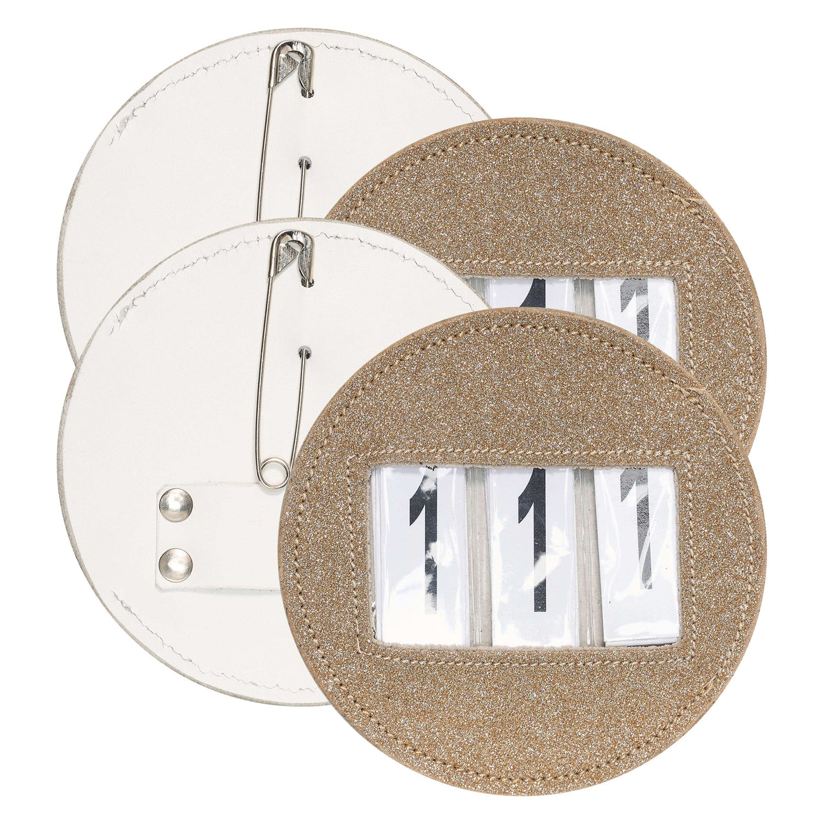 Imperial Riding Numeri di Gara IRHGlitter Round Oro
