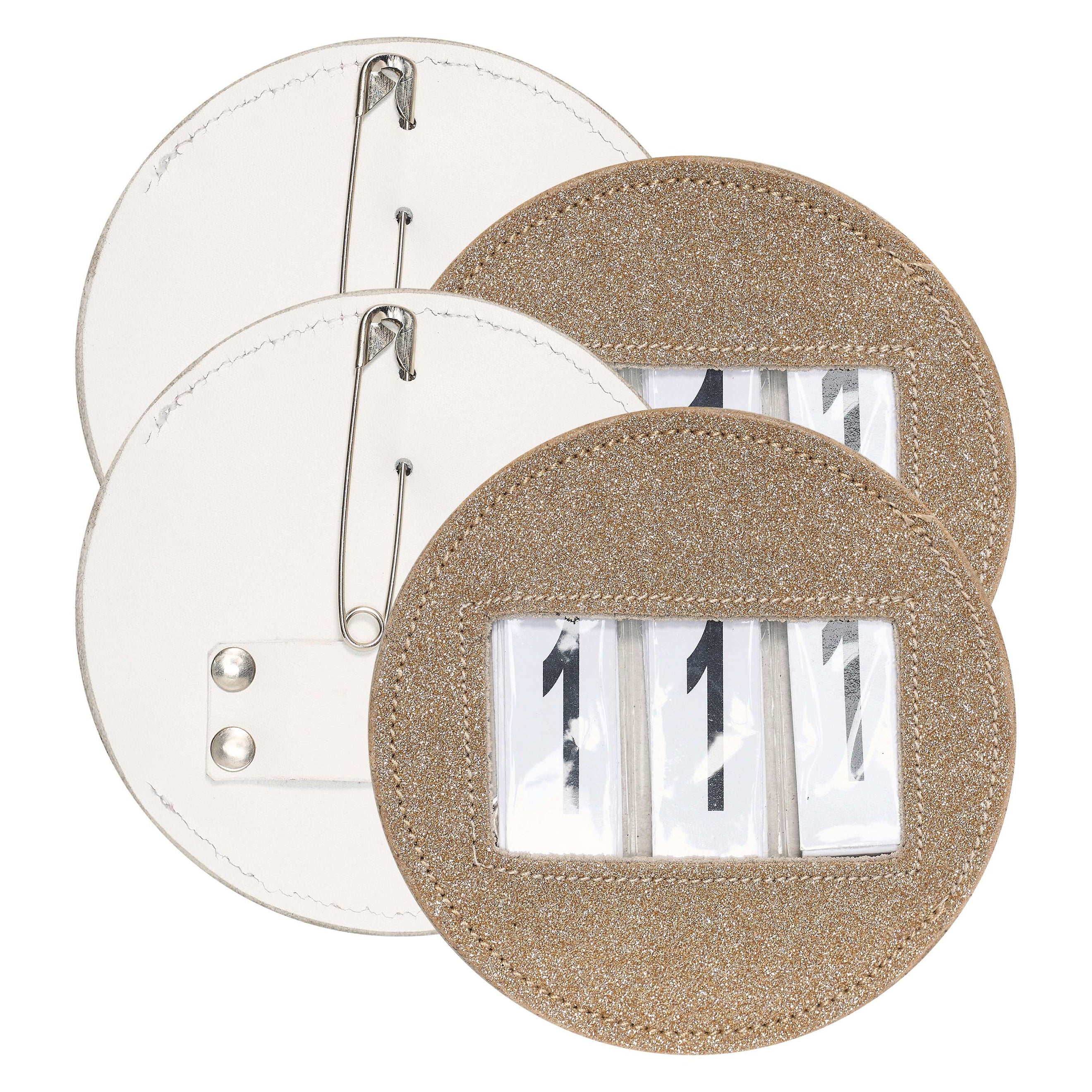 Imperial Riding Numeri di Gara IRHGlitter Round Oro