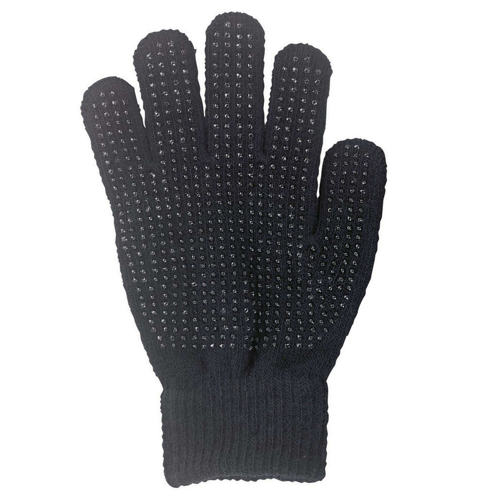 Covalliero Guanti da equitazione Magic Grippy Bambini Nero