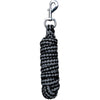 Harry's Horse Corda per cavezza Soft Moschettone standard Nero/Grigio