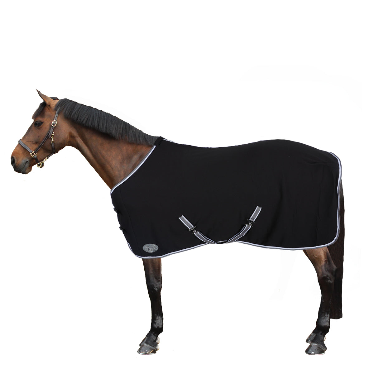 Harry's Horse Tappeto Jersey Cooler Nero