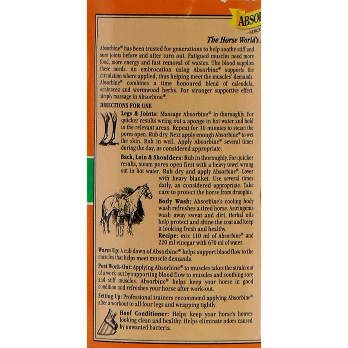 Absorbine Embrocio Liniment Liquid