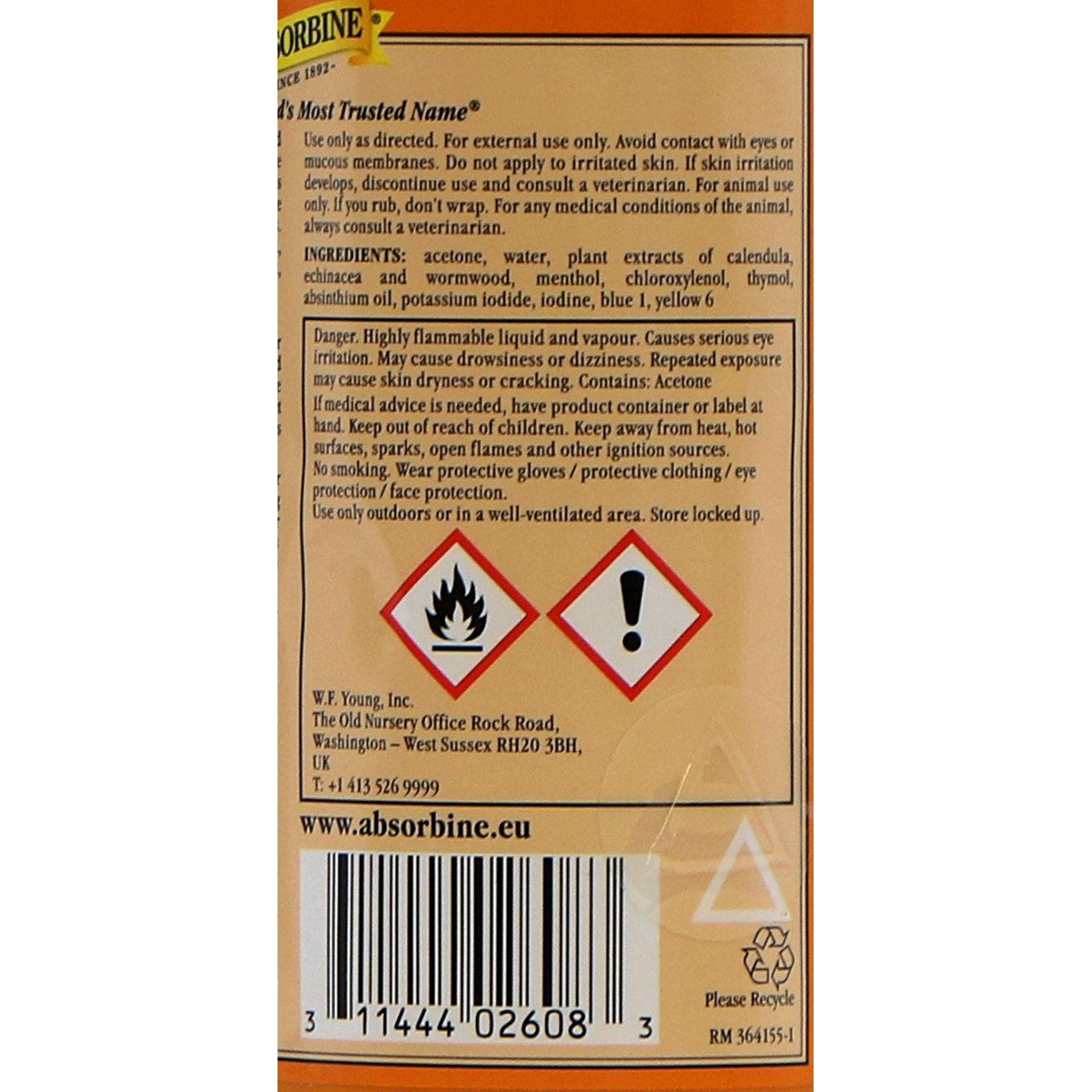 Absorbine Embrocio Liniment Liquid