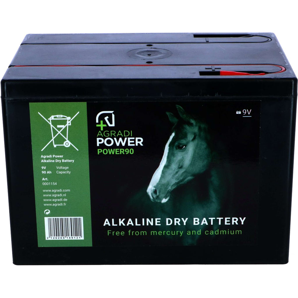 Agradi Power Batteria per Recinzione Alkaline Klein 75Ah 9V