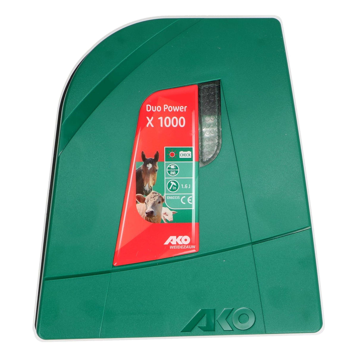 Ako Dispositivo per recinzioni elettriche Duo Power X1000 1,0 Joule Verde