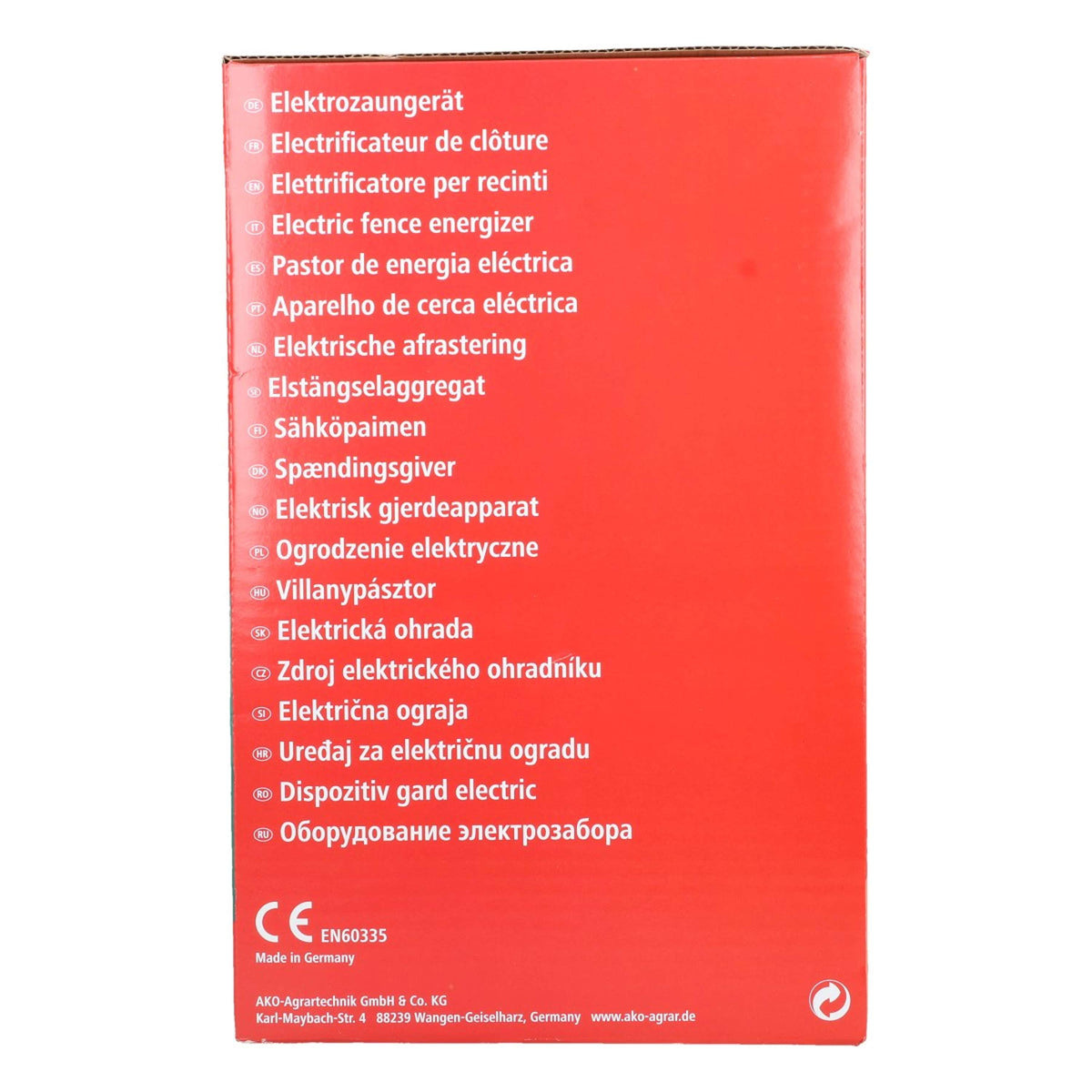 Ako Dispositivo per recinzioni elettriche Mobil Power AD3000 3,0 Joule