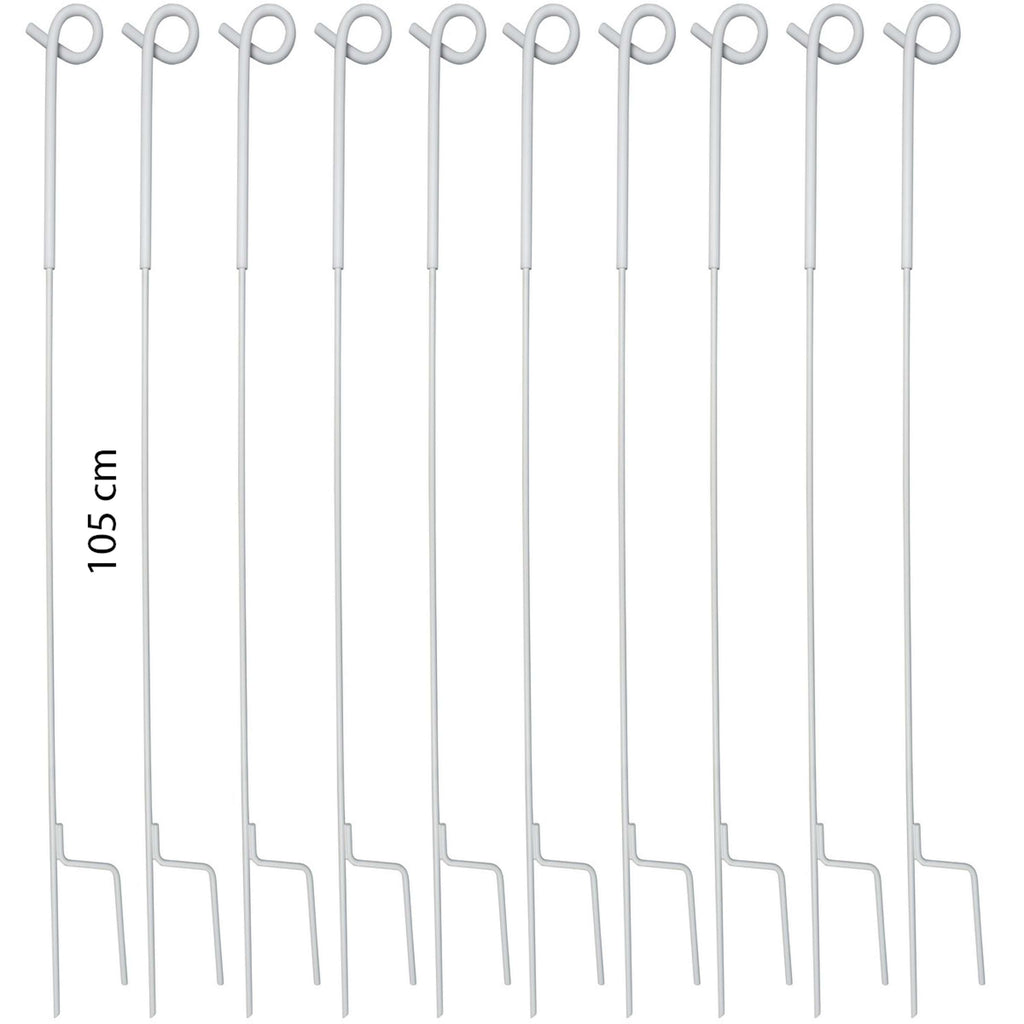 Agradi Power Palo per Recinzione 105cm Bianco