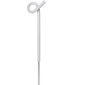 Ako Palo per Recinzione Metallo Bianco