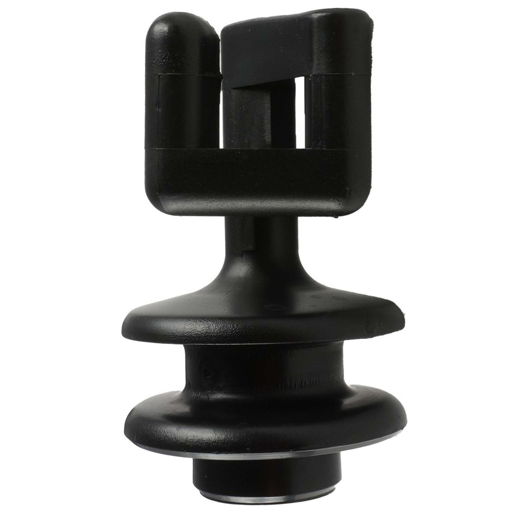 Ako Topisolator Corda/Filo Pali in Acciaio Ovali Nero