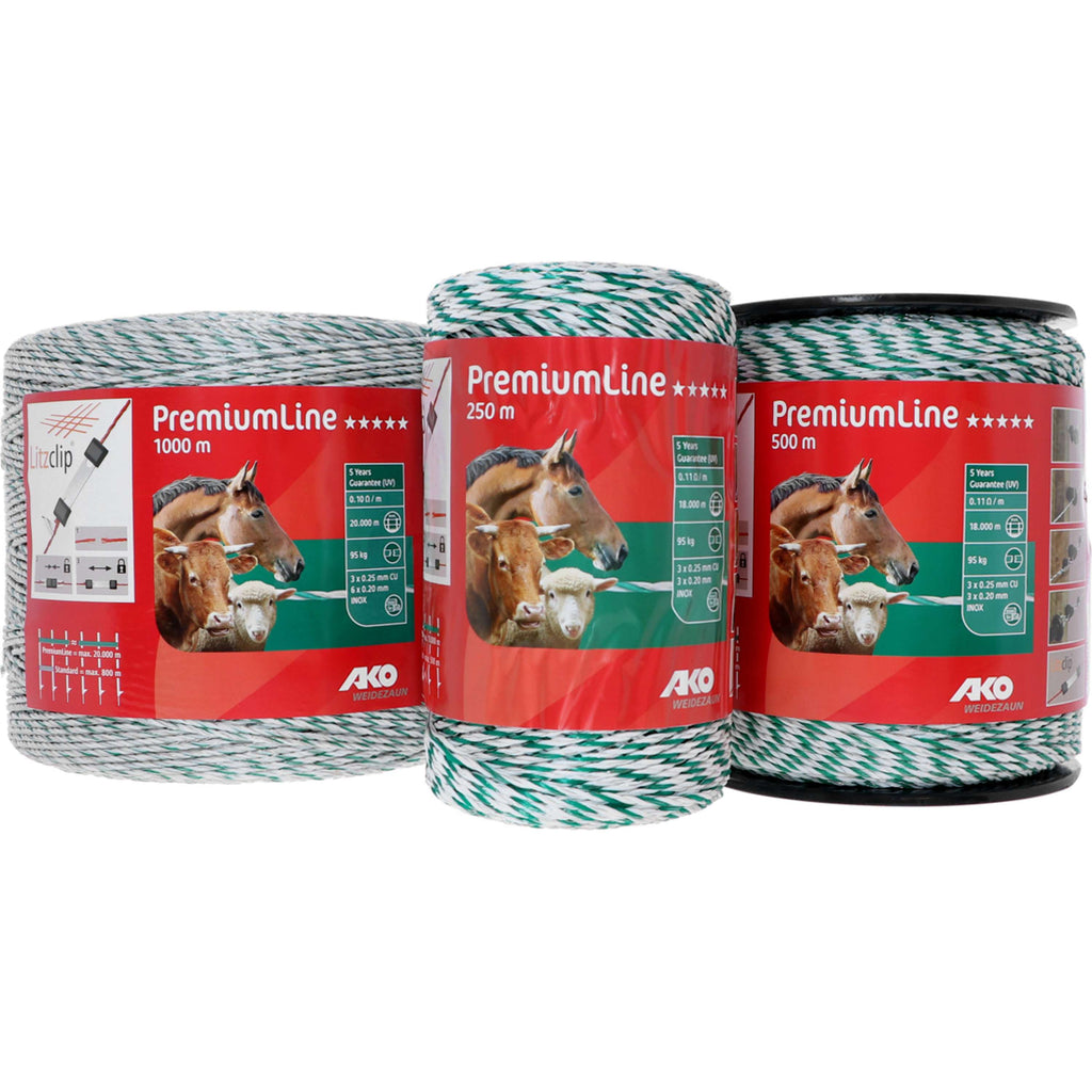 Ako Filo per Recinzioni Premiumline Bianco/Verde