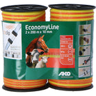 Ako Nastro per Recinzione Economyline Giallo/Arancio