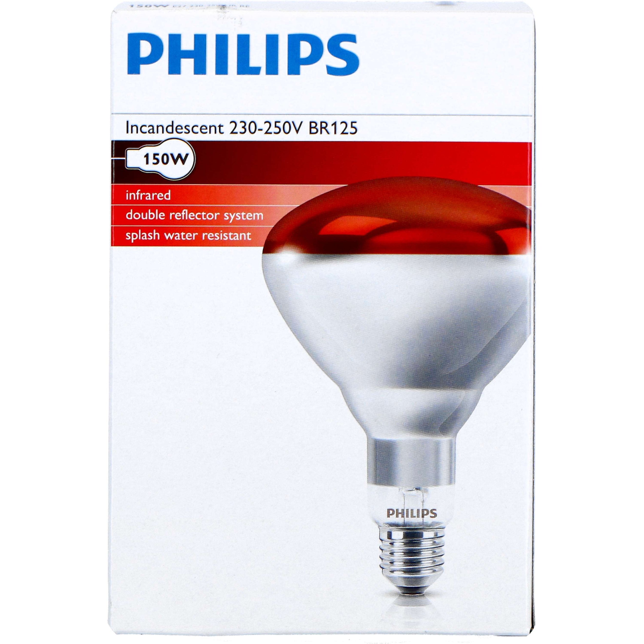 Philips Lampada Riscaldante Rosso Philips Lampada Riscaldante Rosso