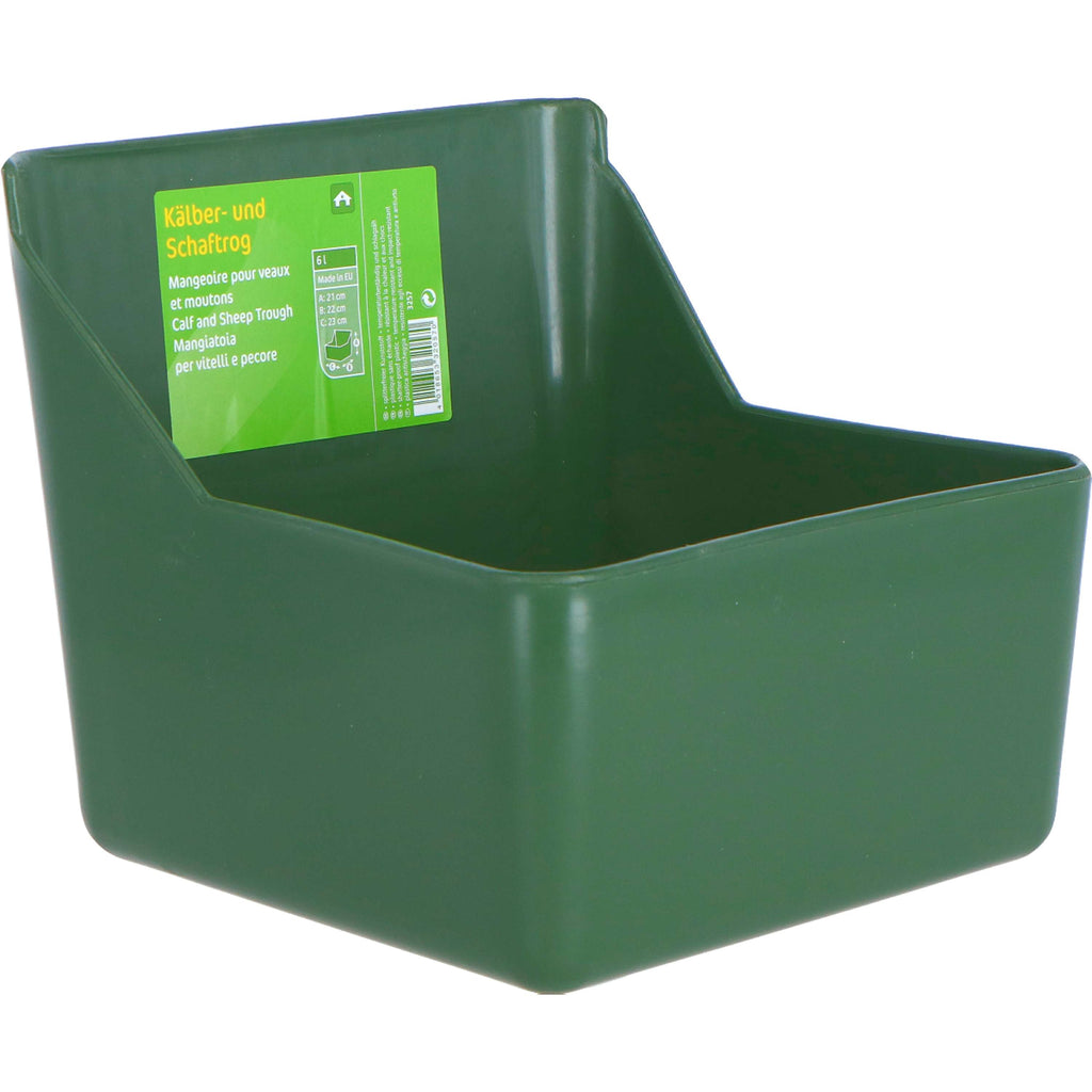 Kerbl Ciotola per Cibo Eurofarm Piccoli Animali da Allevamento Verde